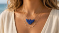 Lapis Thunderbird Necklace